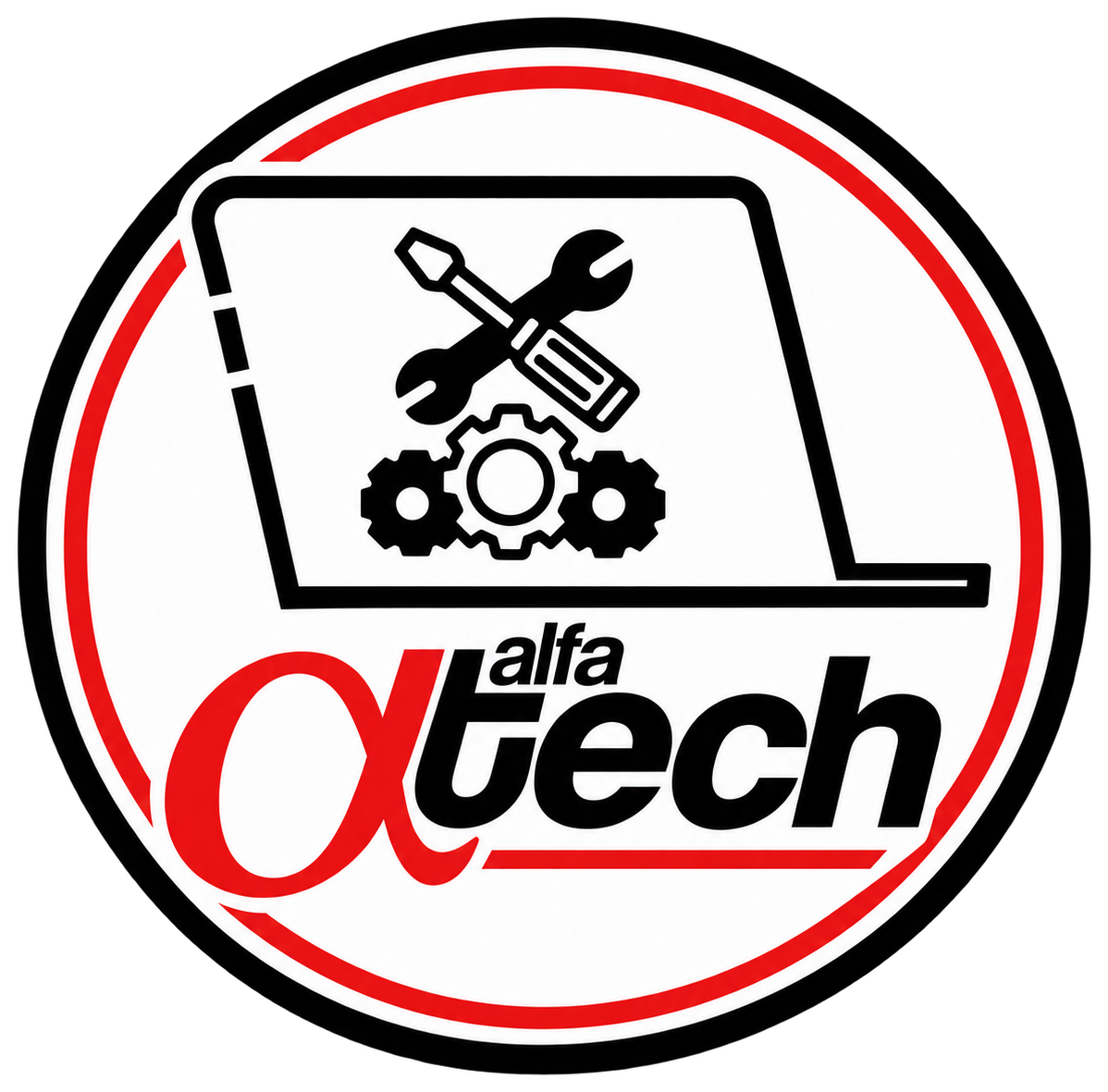 Símbolo Alfa Tech